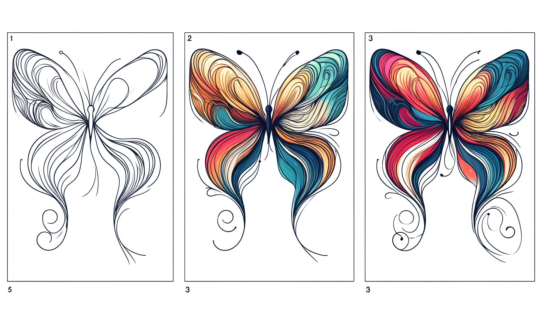 Easy Guide: How to Draw a Butterfly in 5 Ways 
Draw a Butterfly  butterfly drawing Draw Butterfly