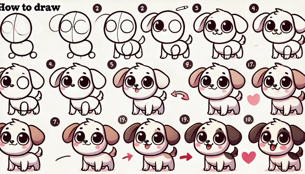 Draw a Dog Drawing Dog  How to Draw a Dog in 5 Beginner-Friendly Styles Draw Dog