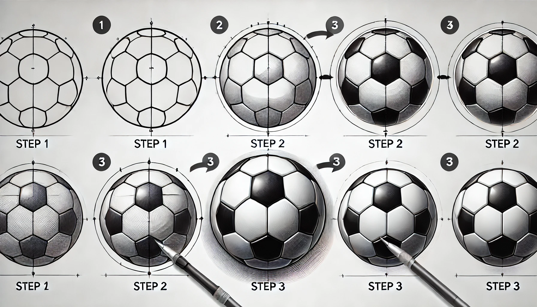 How To Draw A Soccer