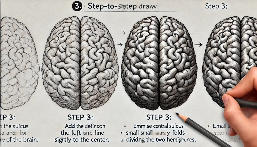 How To Draw A Brain 5 Easy Steps – Quick and Simple